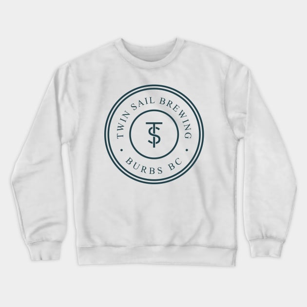 Twin Sail Brewing Crewneck Sweatshirt by reggie2327